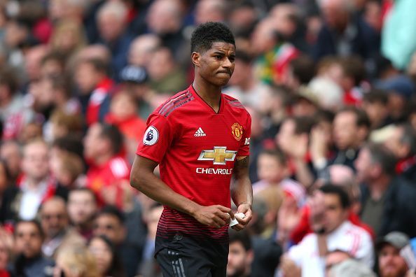 Marcus Rashford had a mediocre day at the office