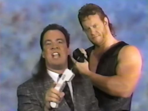 Paul Heyman and Mean Mark