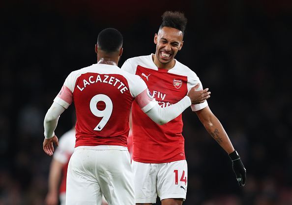 We could see Auba-Laca duo from the start of the game