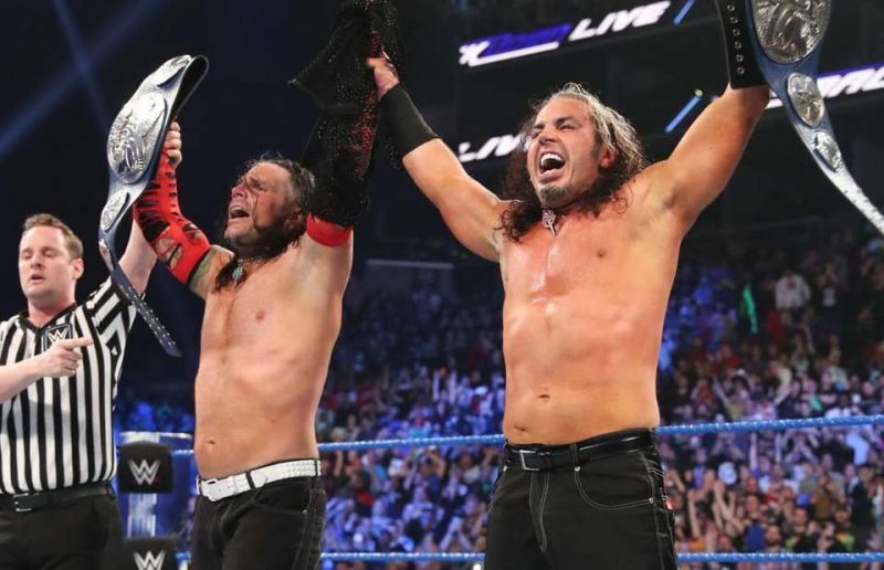 Jeff and Matt Hardy are the current tag team champions