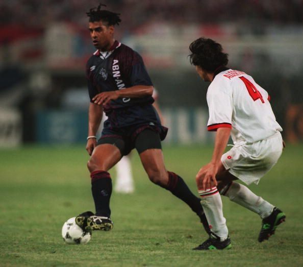 Rijkaard was influential during the 1994-95 season, his last season at the club.