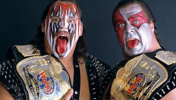 The Ax and the Smasher were once the longest-reigning WWF Tag Team Champs.