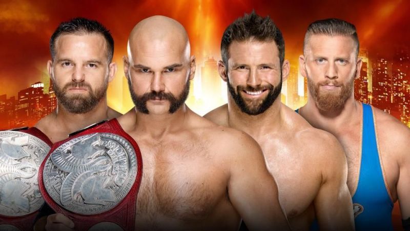 WrestleMania 35: RAW Tag Team Championship Match: The Revival vs Curt Hawkins and Zack Ryder