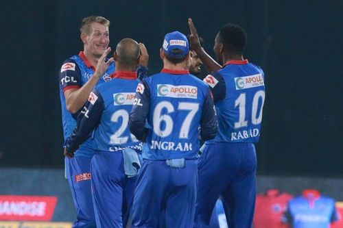 The Delhi Capitals team (Image Courtesy: BCCI/iplt20.com)