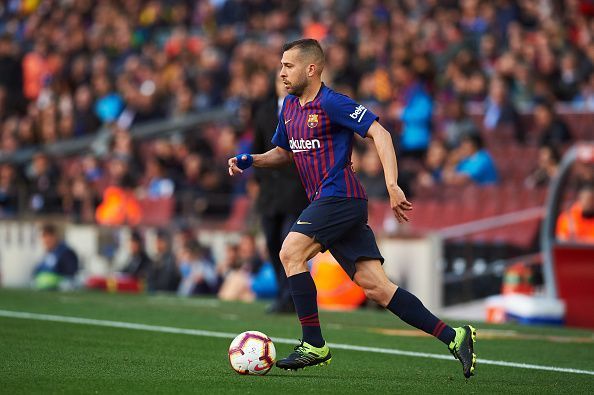 FC Barcelona&#039;s Jordi Alba