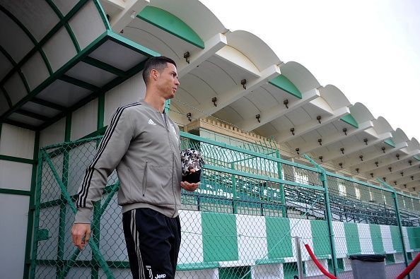 Cristiano Ronaldo is recovering from an injury he picked up during the international break.