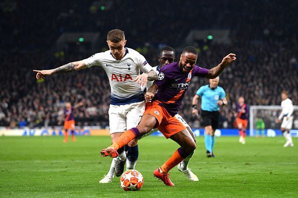 Tottenham Hotspur and Manchester City - UEFA Champions League Quarter Final: First Leg