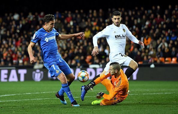 Valencia v Getafe - Copa del Rey Quarter Final