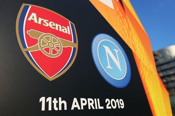 Arsenal v S.S.C. Napoli - UEFA Europa League Quarter Final : First Leg