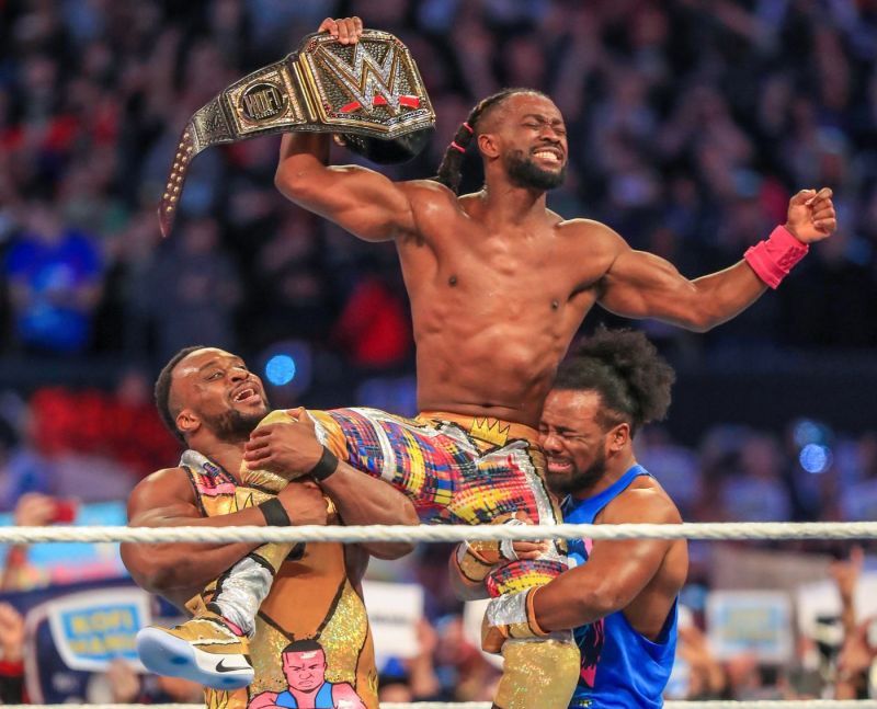 Kofi Kingston becomes the WWE Champion for the first time