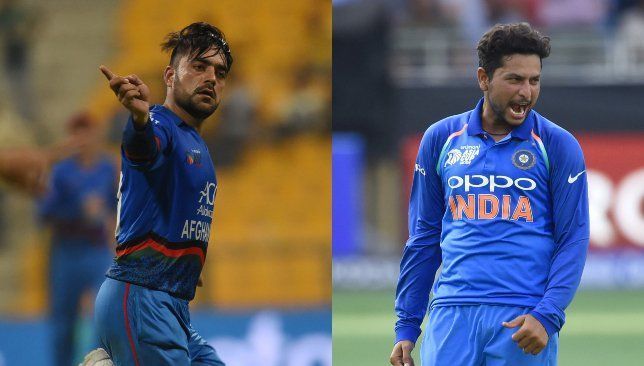 Rashid Khan and Kuldeep Yadav