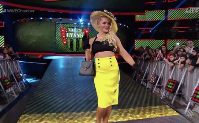 Lacey Evans recently started a feud with Becky Lynch