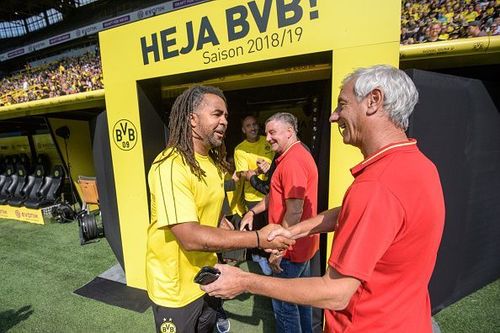 Patrick Owomoyela won the Bundesliga title with Dortmund in 2011 and 2012