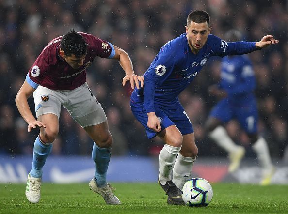 Eden Hazard was immense against West Ham in the weekend