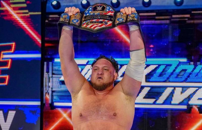 Samoa Joe is United States Champion.