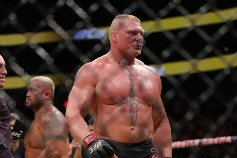 Being a crossover athlete has worked well for Brock Lesnar.