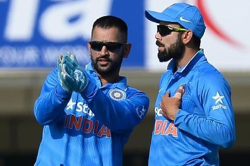 Dhoni and Kohli share a very warm relationship on & off the field