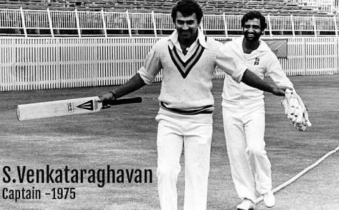 Venkat ragavan the first indian wc team captain