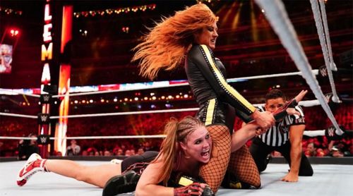 Becky Lynch is on fire!