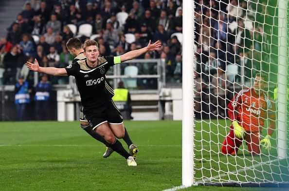 A header beating 2 players to lead his side to the semi-finals