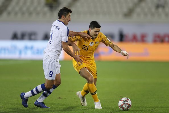 Odil Ahmedov (Left)