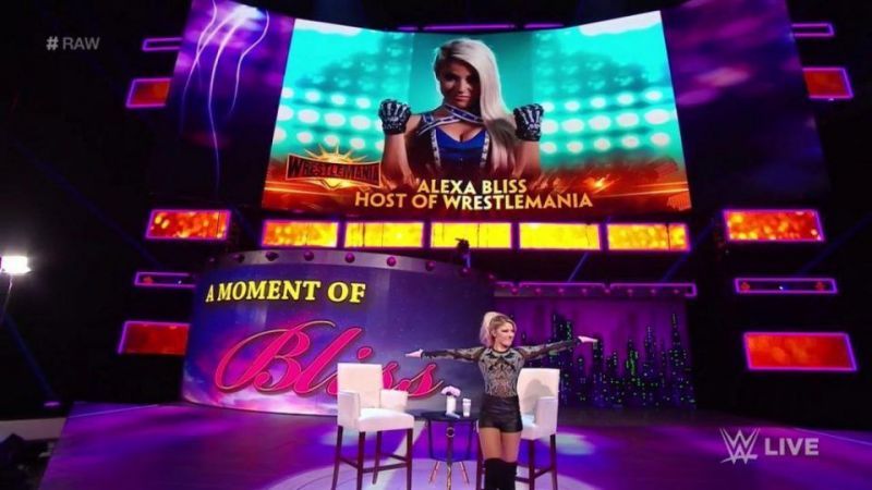 Alexa Bliss is the host of WrestleMania 35.