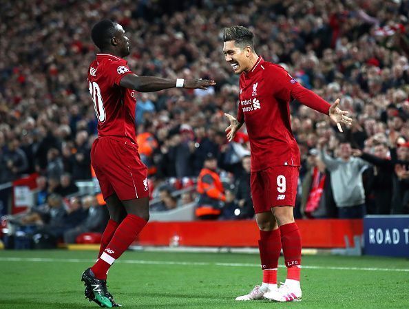 Firmino scored his 15th European goal for Liverpool