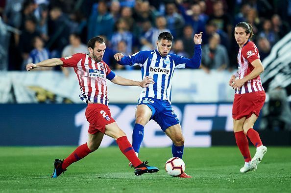 Club Atletico de Madrid&#039;s Diego Godin