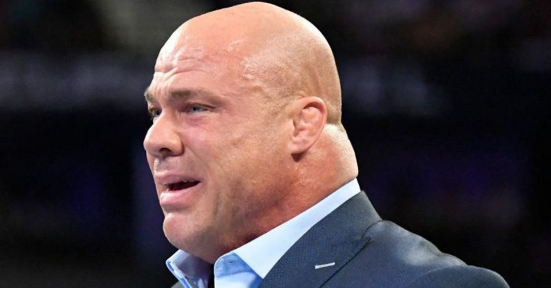 Kurt Angle is not happy