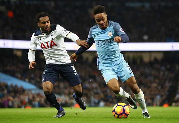 Danny Rose and Raheem Sterling