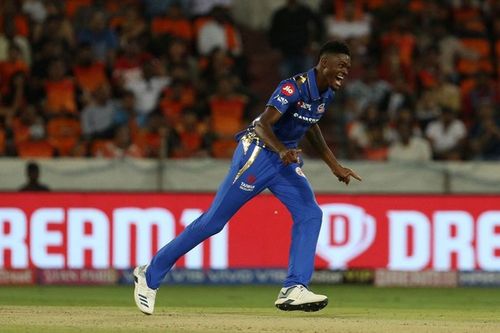 Alzarri Joseph produced a stunning performance on his IPL debut (Image Courtesy: IPLT20.co)