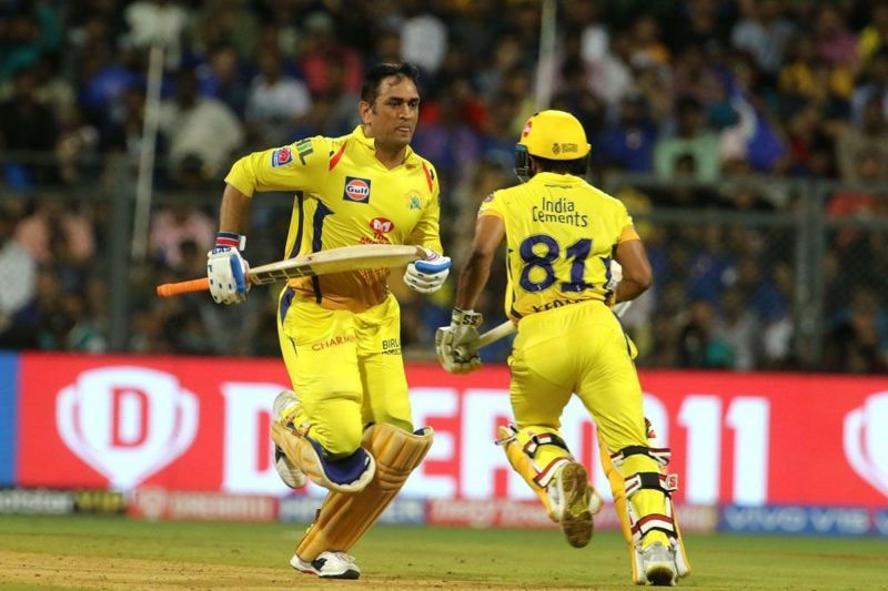 Dhoni was once again in the thick of the action.