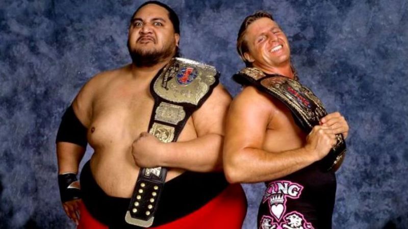 The team of Yokozuna and Owen Hart didn't team for long, but had great success.