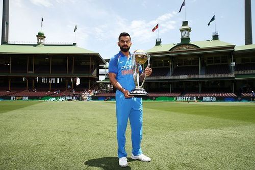 Australia v India ODI Series Captains Trophy