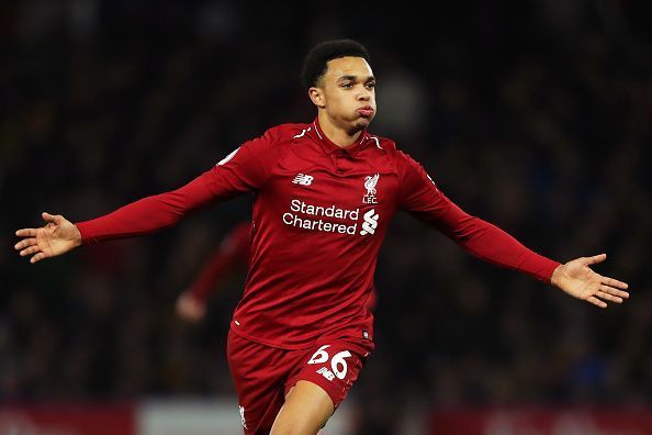 Trent Alexander-Arnold is a young and rising right back