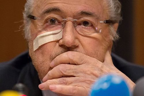 Sepp Blatter, the disgraced erstwhile head of FIFA