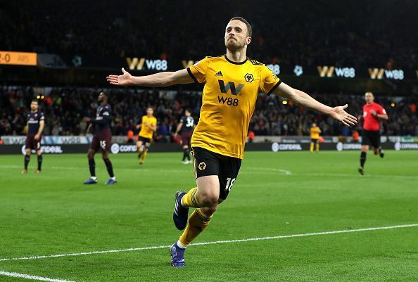 Wolves&#039; Diogo Jota has been brilliant this season.