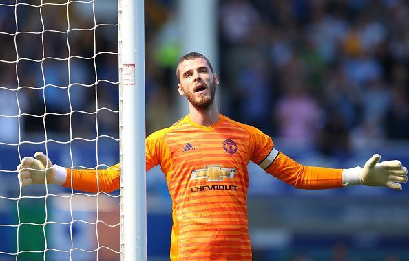 David de Gea had another disappointing outing against Everton today
