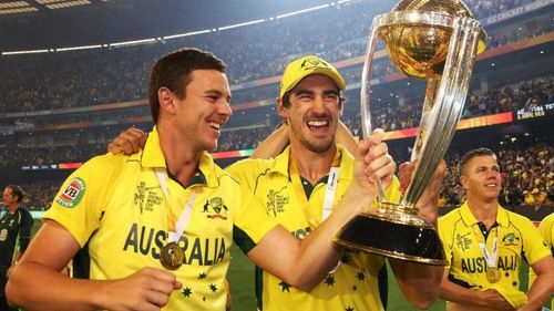 Josh Hazlewood and Mitchell Starc