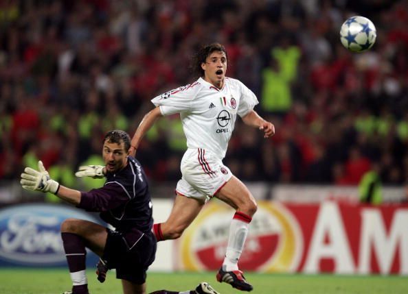 Crespo scored twice in the 2005 Champions League Final