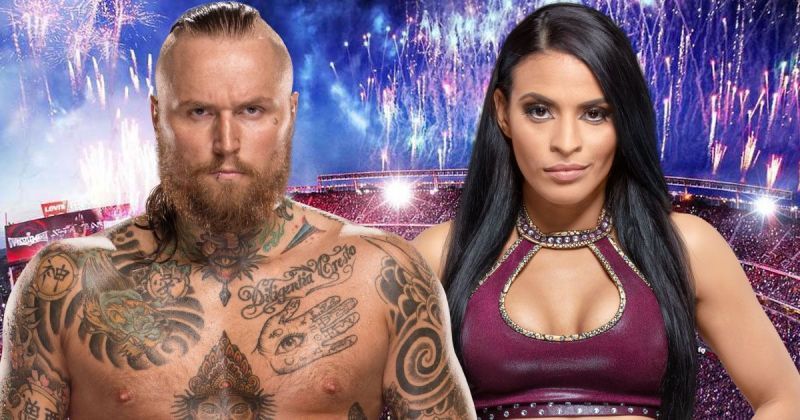 Image result for aleister black and zelina vega