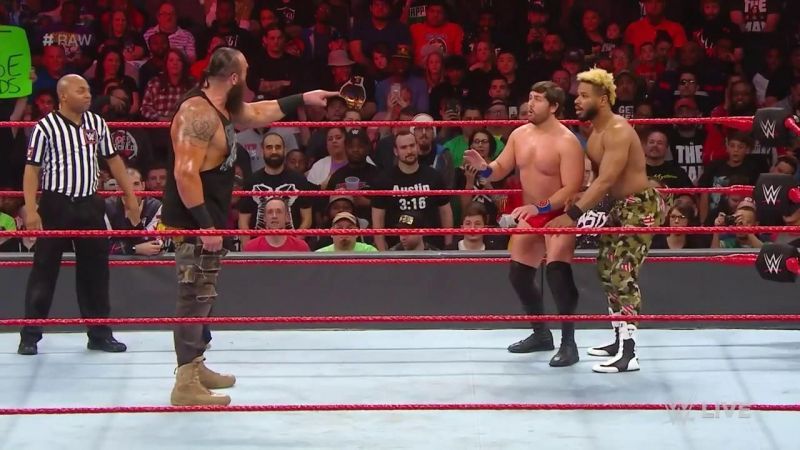 Strowman found a couple of amateurs to take his anger out on