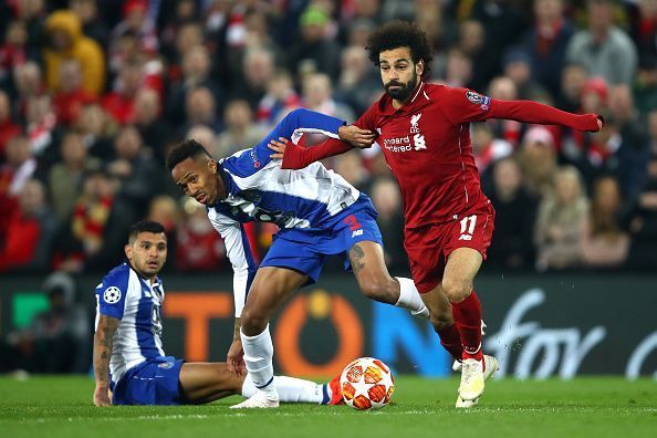 Eder Militao and Salah