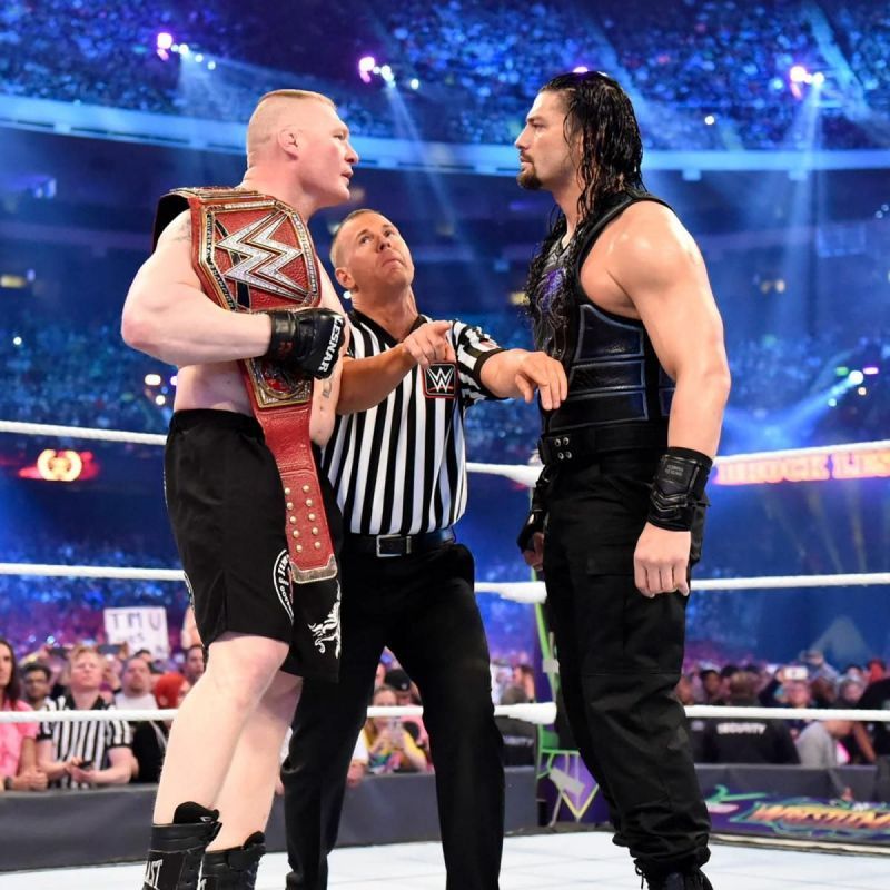 The main event of Wrestlemania 34