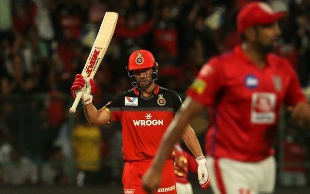 AB de Villiers against Kings XI Punjab&Acirc;&nbsp;(Picture courtesy: iplt20.com)