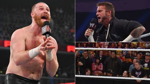 Sami Zayn cut a promo after his post-WrestleMania return