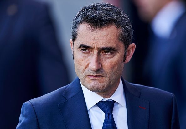 FC Barcelona coach, Ernesto Valverde