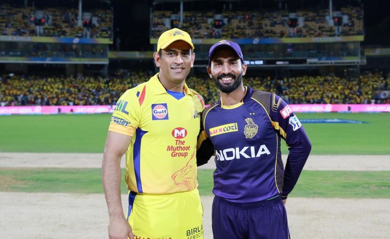 MS Dhoni and Dinesh Karthik