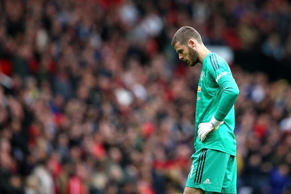 de Gea has hit a rough patch of late