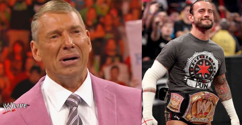 Vince McMahon and CM Punk